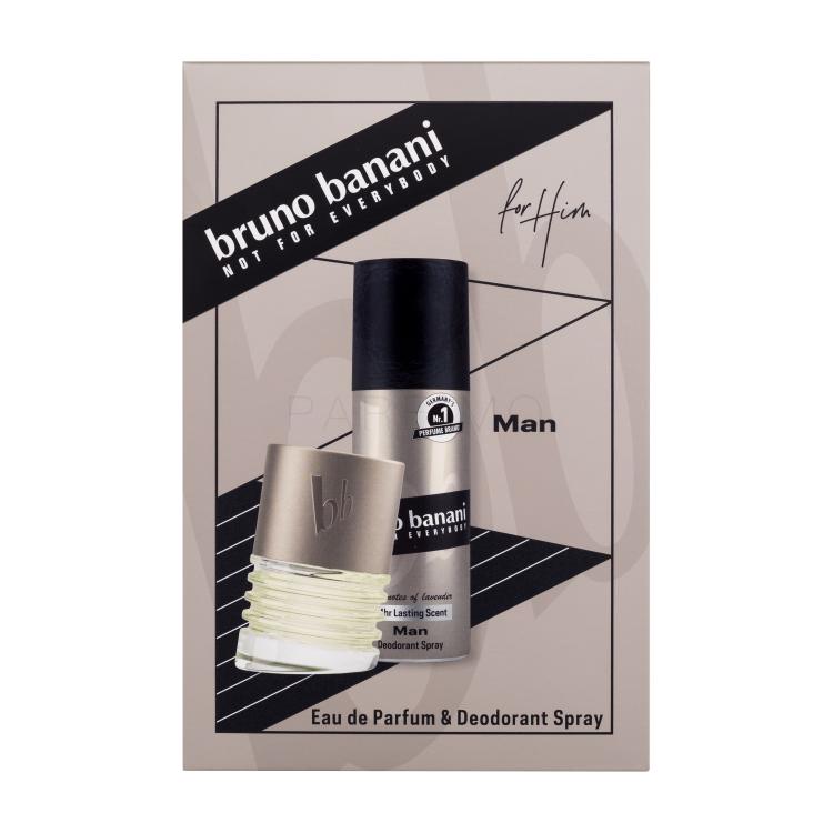 Bruno Banani Man Intense Set cadou Apă de parfum 30 ml + deodorant 50 ml
