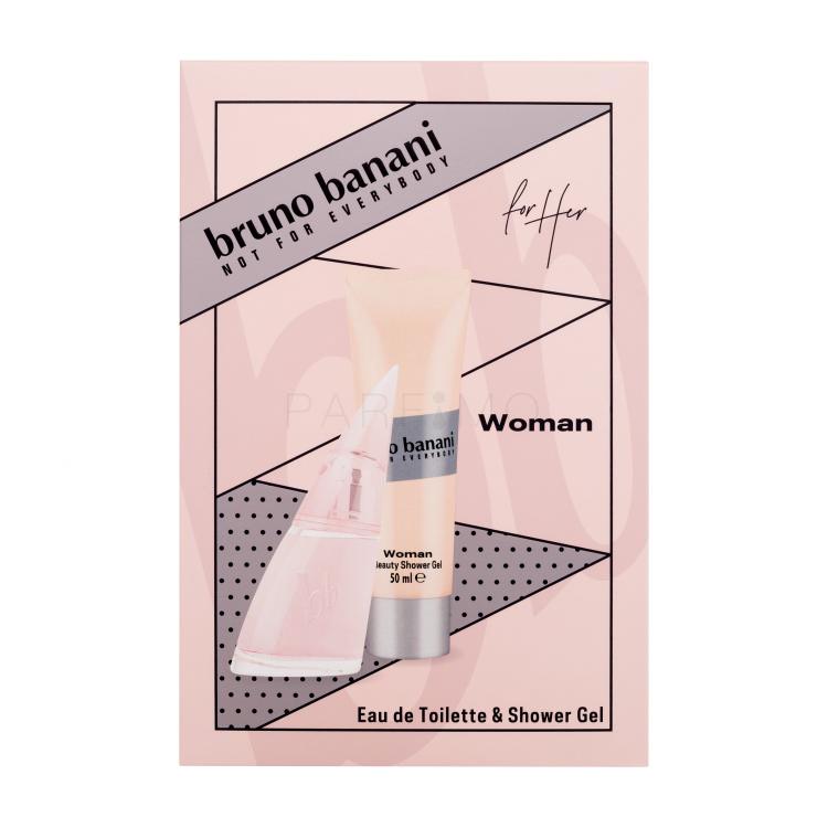 Bruno Banani Woman Set cadou Apă de toaletă 30 ml + gel de duș 50 ml