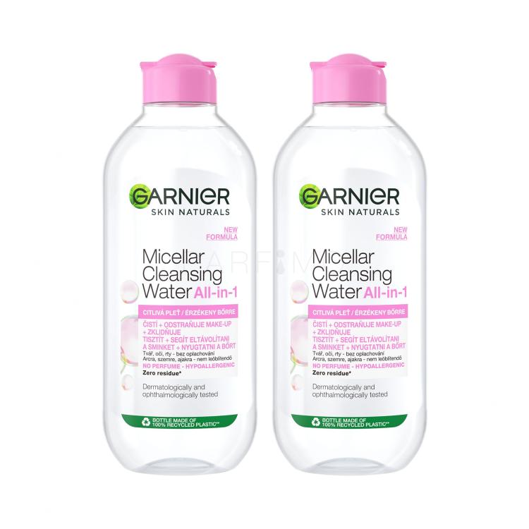 Set Apă micelară Garnier Skin Naturals Micellar Water All-In-1 Sensitive