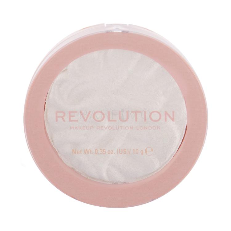 Makeup Revolution London Re-loaded Iluminator pentru femei 10 g Nuanţă Golden Lights Cutie cu defect