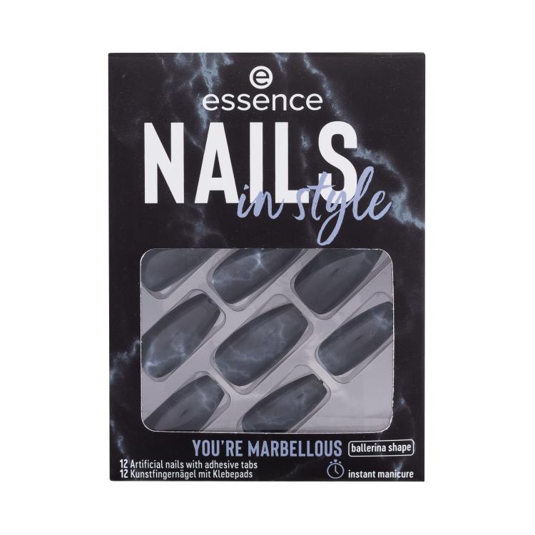 Essence Nails In Style Unghii artificiale pentru femei Nuanţă 17 You&#039;re Marbellous Set