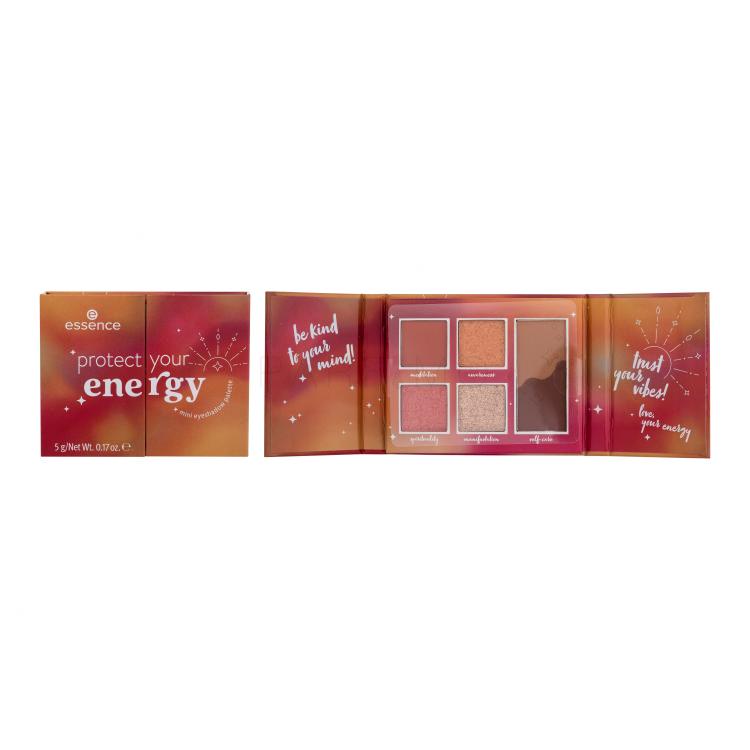 Essence Protect Your Energy Mini Eyeshadow Palette Fard de pleoape pentru femei 5 g