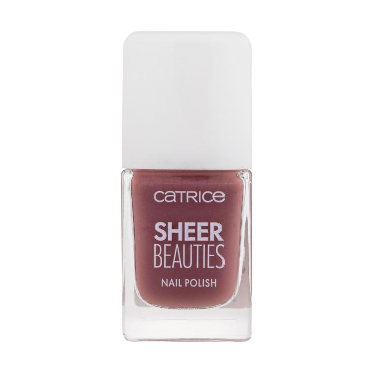 Catrice Sheer Beauties Nail Polish Lac de unghii pentru femei 10,5 ml Nuanţă 080 To Be ContiNUDEd