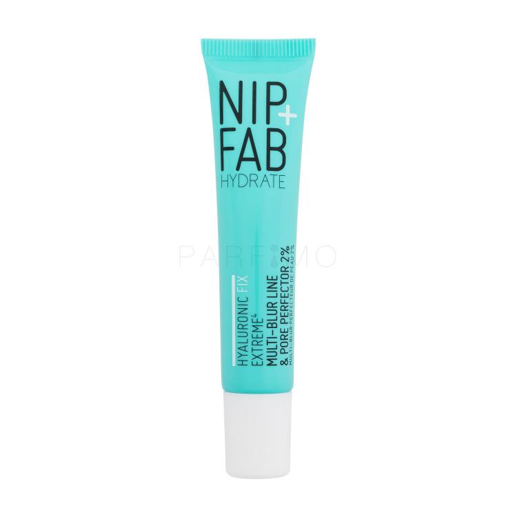 NIP+FAB Hydrate Hyaluronic Fix Extreme⁴ Multi-Blur Line &amp; Pore Perfector Cremă de zi pentru femei 15 ml