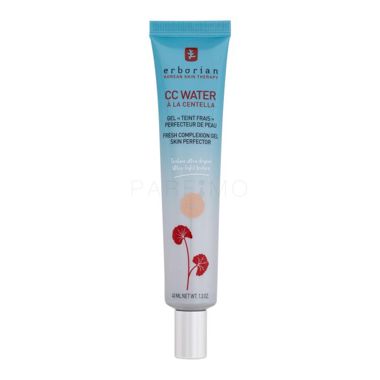 Erborian CC Water Fresh Complexion Gel Skin Perfector Cremă CC pentru femei 40 ml Nuanţă Clair