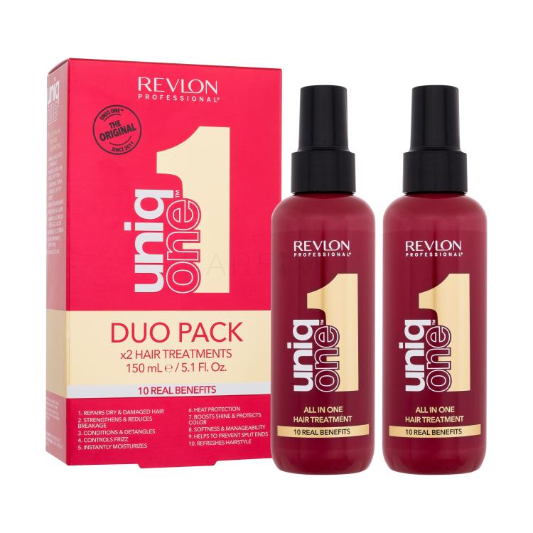 Revlon Professional Uniq One All In One Hair Treatment Duo Pack Fără clătire pentru femei Set