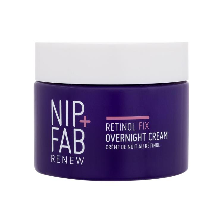 NIP+FAB Renew Retinol Fix Overnight Cream 3% Cremă de noapte pentru femei 50 ml