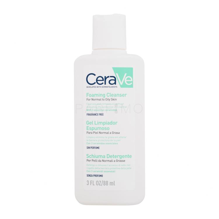 CeraVe Facial Cleansers Foaming Cleanser Gel demachiant pentru femei 88 ml