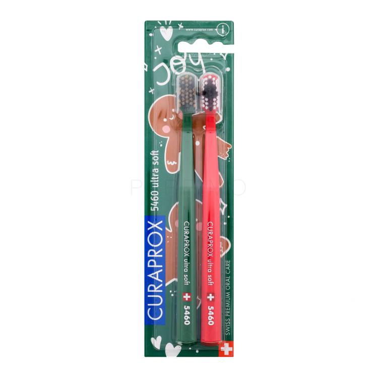 Curaprox 5460 Ultra Soft Duo Winter Ginger Edition Periuțe de dinți Set