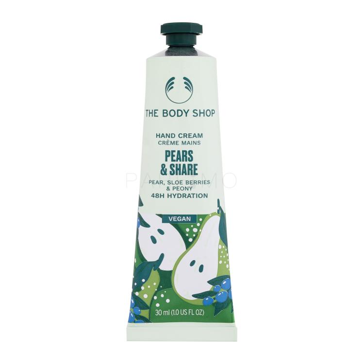 The Body Shop Pears &amp; Share Hand Cream Cremă de mâini pentru femei 30 ml