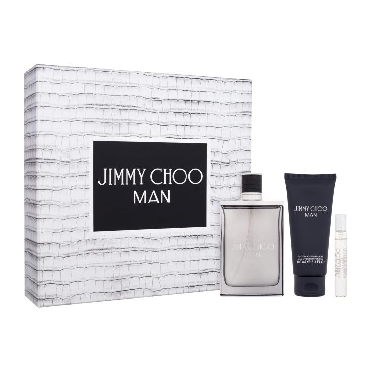 Jimmy Choo Jimmy Choo Man Set cadou Apă de toaletă 100 ml + gel de duș 100 ml + apă de toaletă 7,5 ml