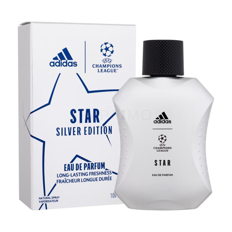 Adidas UEFA Champions League Star Silver Edition Apă de parfum pentru bărbați 100 ml