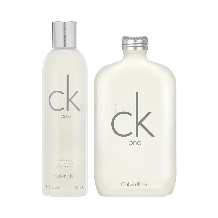 Set Apă de toaletă Calvin Klein CK One + Gel de duș Calvin Klein CK One