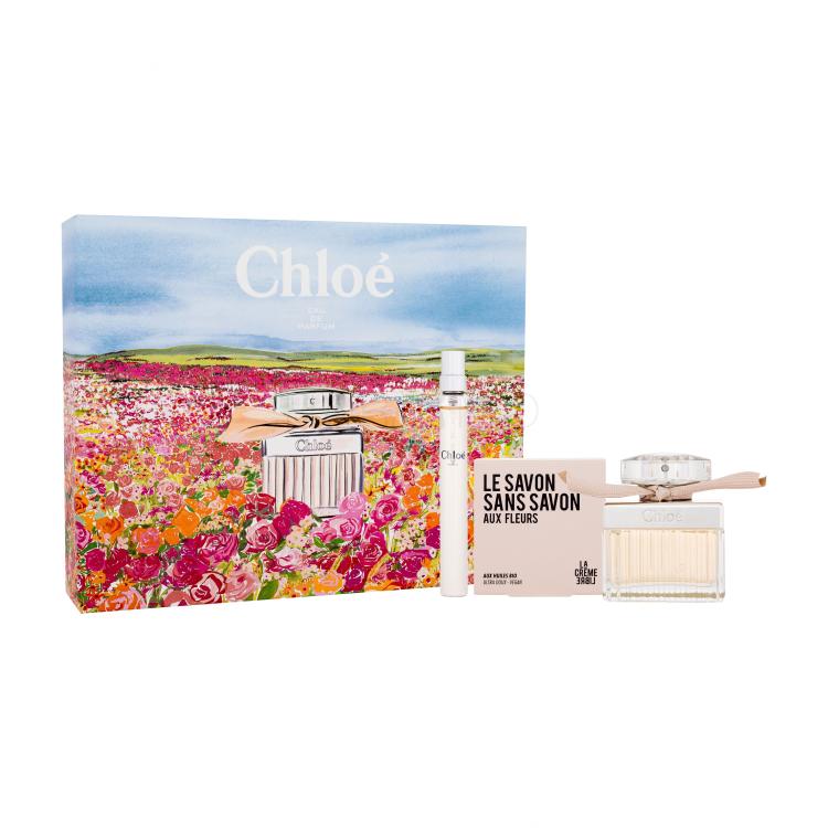 Chloé Chloé Set cadou Apă de parfum 50 ml + apă de parfum 10 ml + săpun solid parfumat 80ml