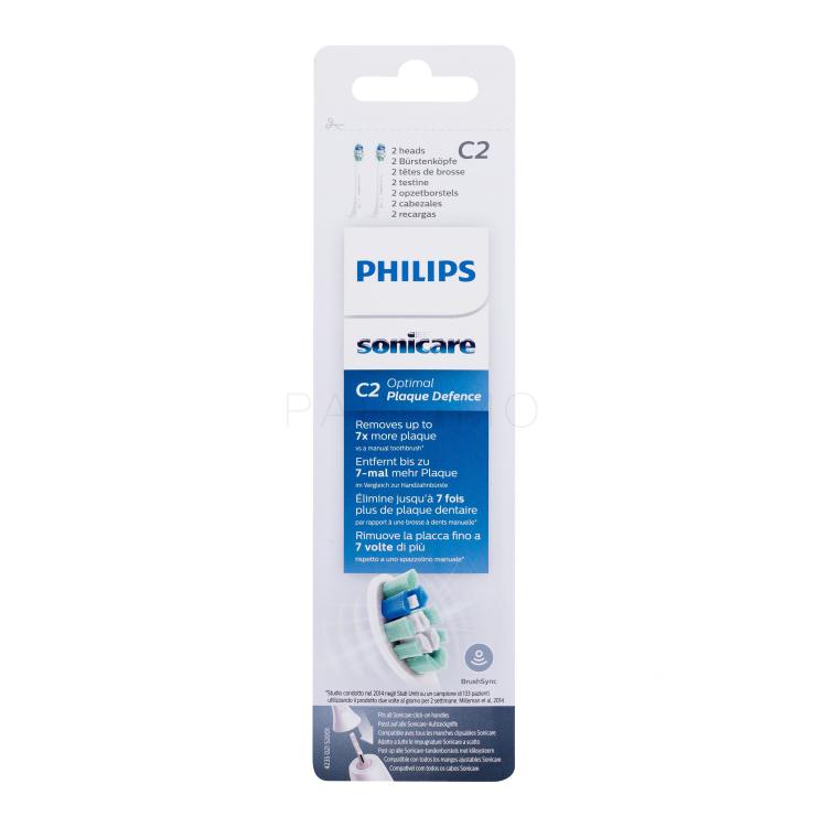 Philips Sonicare C2 Optimal Plaque Defence HX9022/10 White Rezerve Set