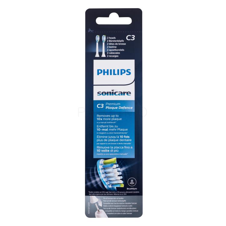 Philips Sonicare C3 Premium Plaque Defence HX9042/17 White Rezerve Set