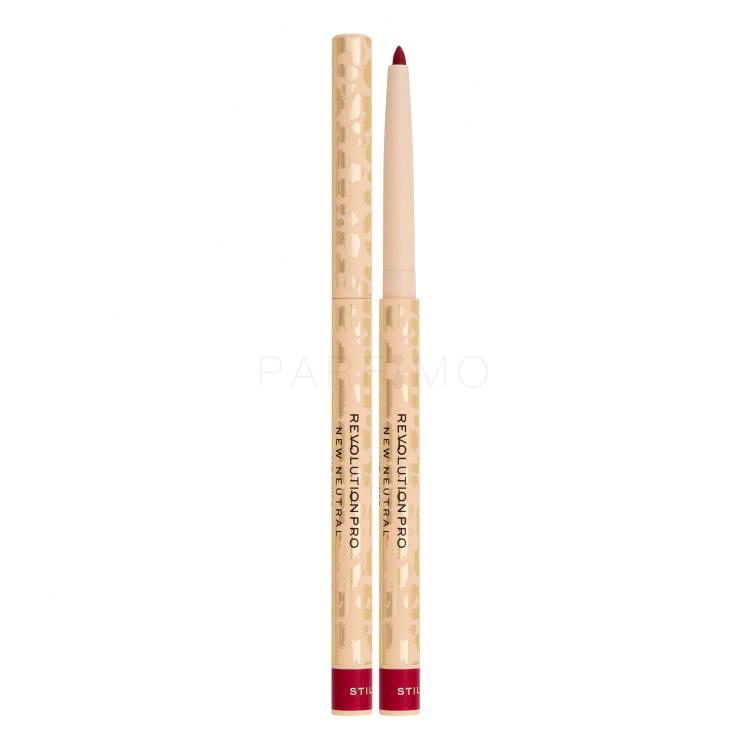Revolution Pro New Neutral Lip Liner Creion de buze pentru femei 0,18 g Nuanţă Stiletto