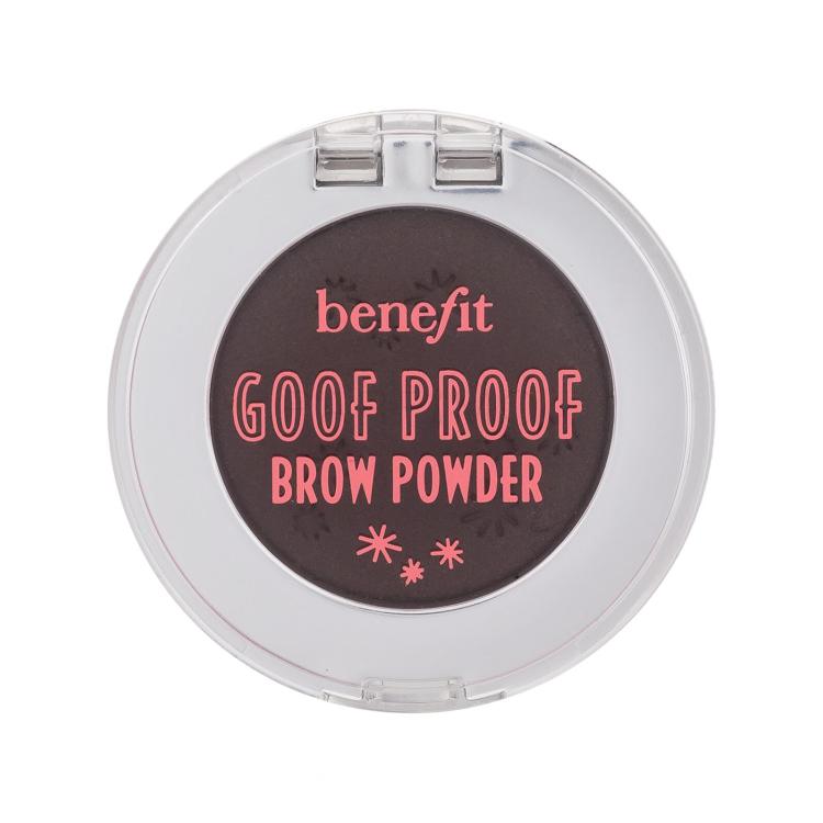 Benefit Goof Proof Brow Powder Fard pentru femei 1,9 g Nuanţă 5 Warm Black-Brown