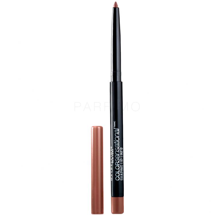 Maybelline Color Sensational Shaping Lip Liner Creion de buze pentru femei 1,2 g Nuanţă 20 Nude Seduction