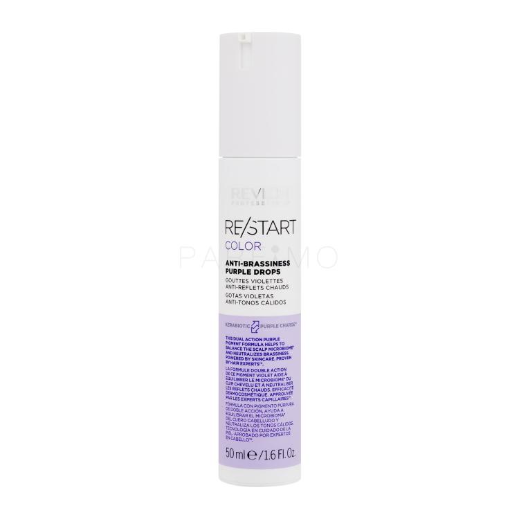 Revlon Professional Re/Start Color Anti-Brassiness Purple Drops Tratament de păr pentru femei 50 ml