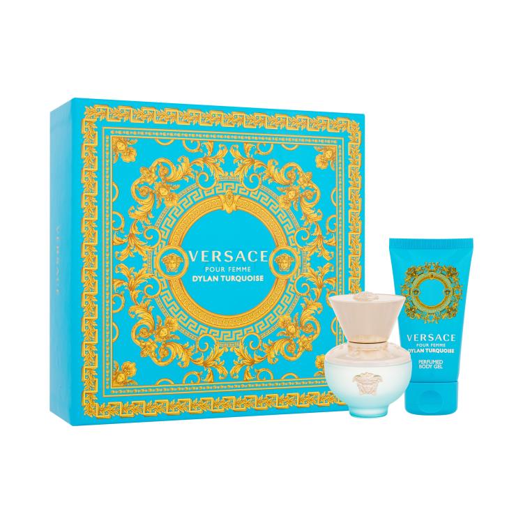 Versace Pour Femme Dylan Turquoise Set cadou Apă de toaletă 30 ml + gel de corp 50 ml