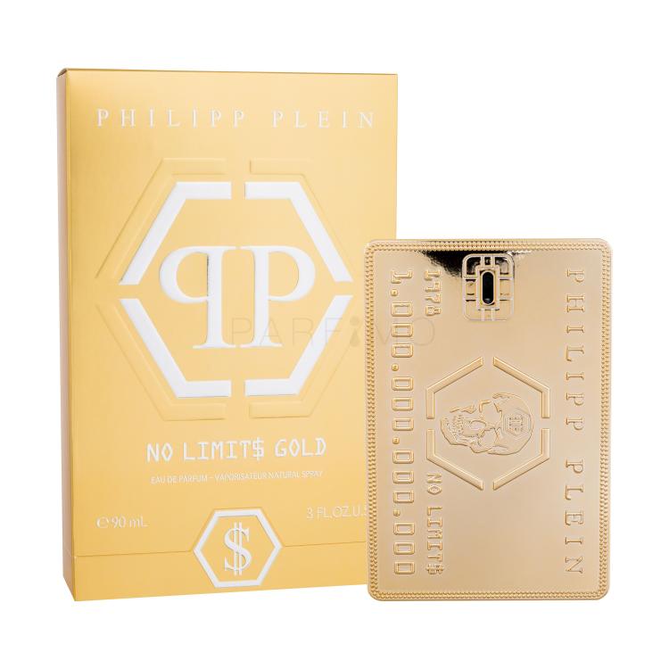 Philipp Plein No Limit$ Gold Apă de parfum pentru bărbați 90 ml