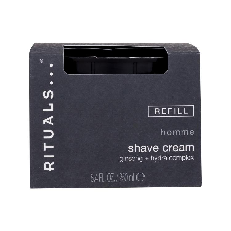 Rituals Homme Shave Cream Cremă de ras pentru bărbați Rezerva 250 ml