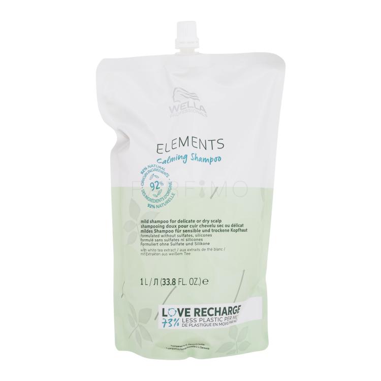 Wella Professionals Elements Calming Shampoo Șampon pentru femei Rezerva 1000 ml