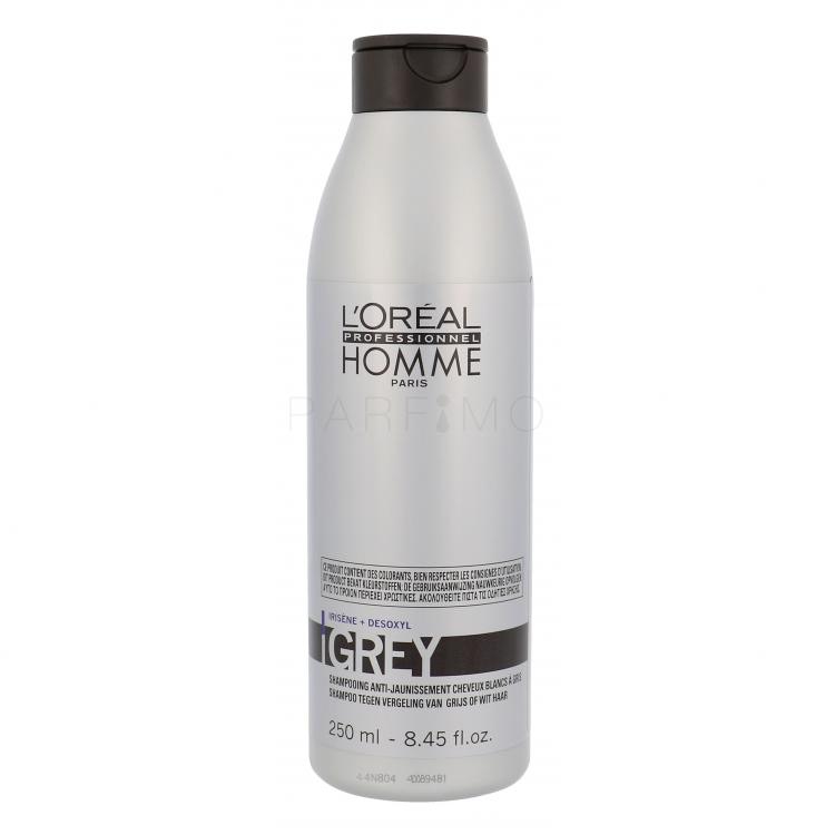 L&#039;Oréal Professionnel Homme Grey Șampon pentru bărbați 250 ml