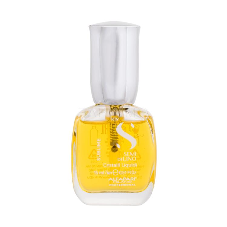 ALFAPARF MILANO Semi Di Lino Sublime Cristalli Liquid The Original Ulei de păr pentru femei 15 ml
