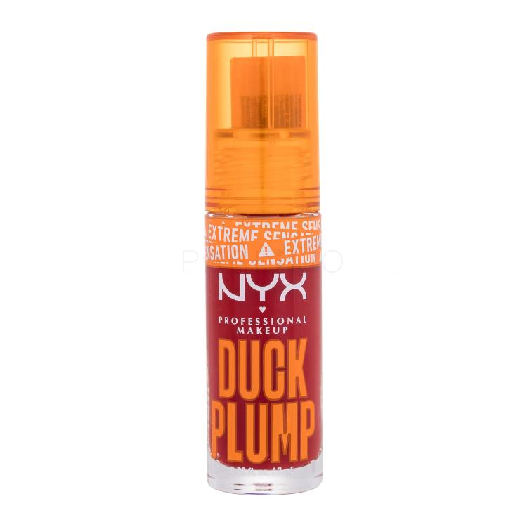 NYX Professional Makeup Duck Plump Luciu de buze pentru femei 7 ml Nuanţă 14 Hall Of Flame