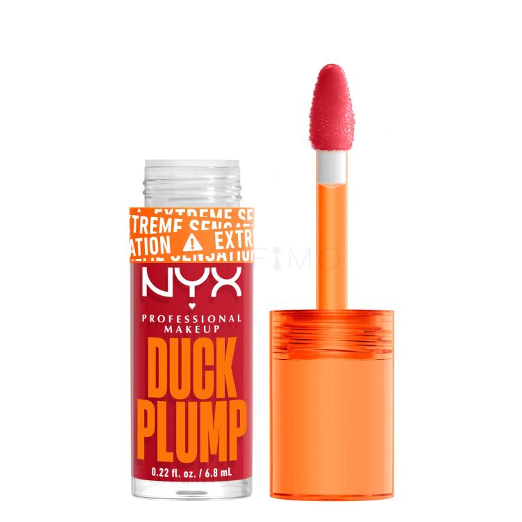NYX Professional Makeup Duck Plump Luciu de buze pentru femei 6,8 ml Nuanţă 19 Cherry Spice