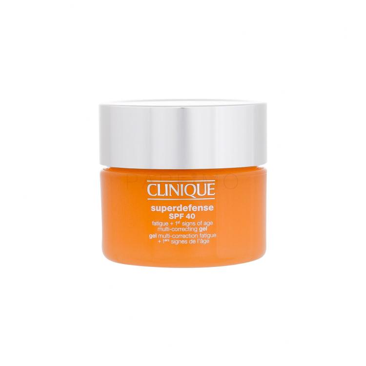 Clinique Superdefense Multi-Correcting SPF40 Cremă gel pentru femei 30 ml