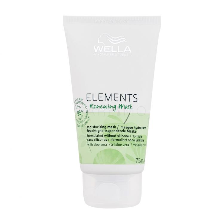 Wella Professionals Elements Renewing Mask Mască de păr pentru femei 75 ml