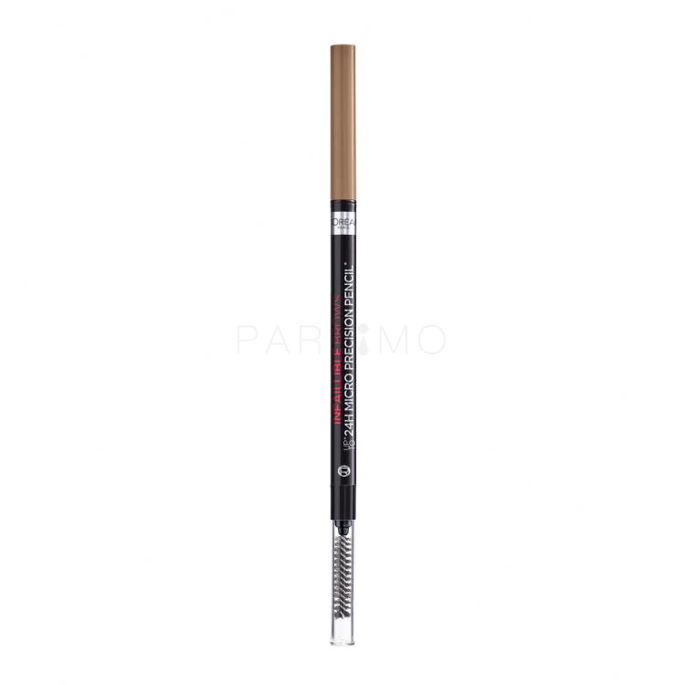 L&#039;Oréal Paris Infaillible Brows 24H Micro Precision Pencil Creion pentru femei 1,2 g Nuanţă 7.0 Blonde