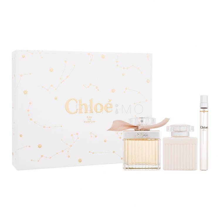 Chloé Chloé Set cadou Apă de parfum 75 ml + loțiune de corp 100 ml + apă de parfum 10 ml
