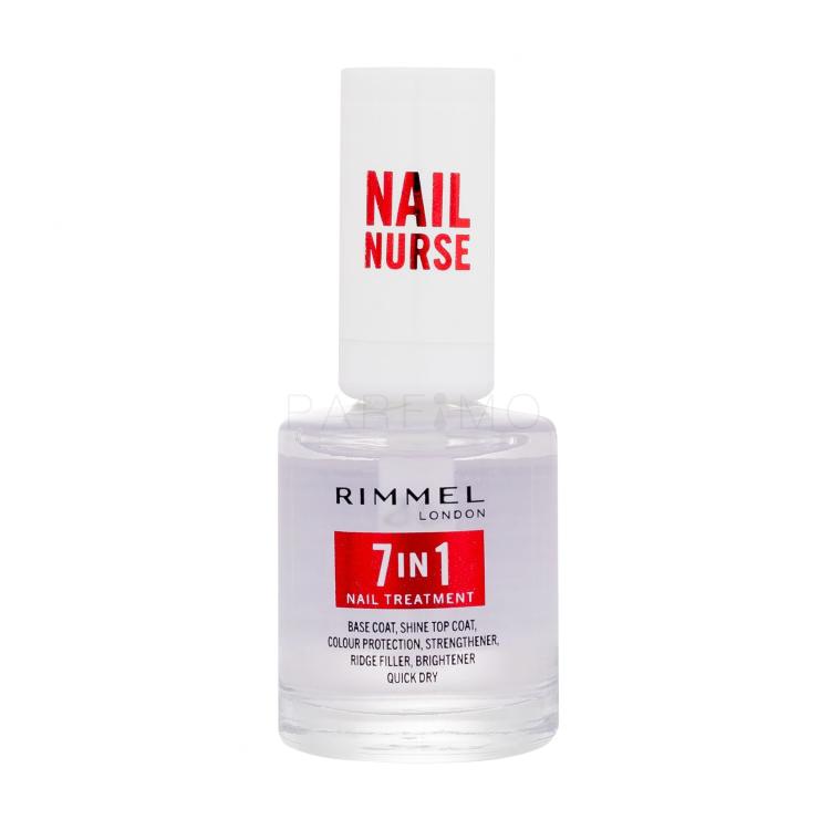 Rimmel London Nail Nurse 7in1 Nail Treatment Lac de unghii pentru femei 12 ml