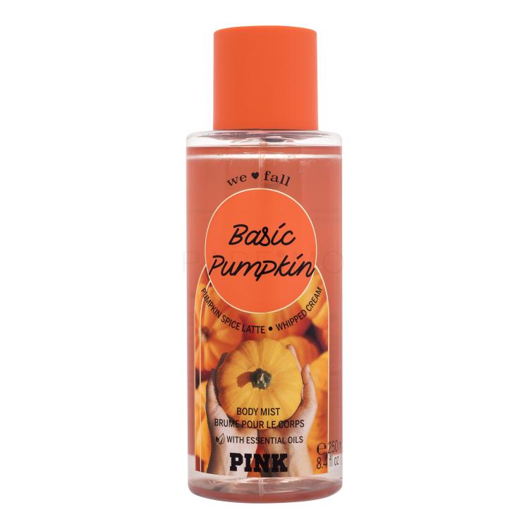 Victoria´s Secret Pink Basic Pumpkin Spray de corp pentru femei 250 ml