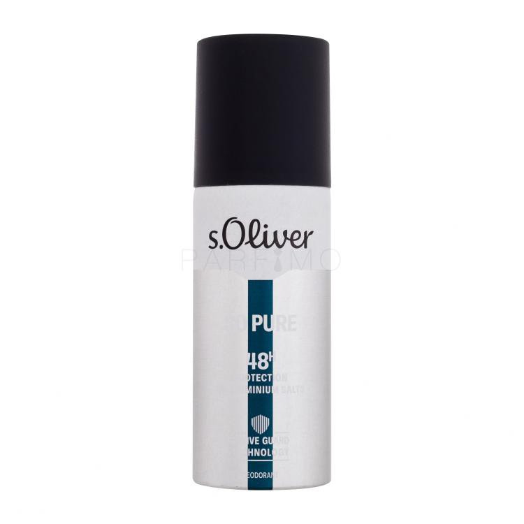 s.Oliver So Pure 48H Deodorant pentru bărbați 150 ml