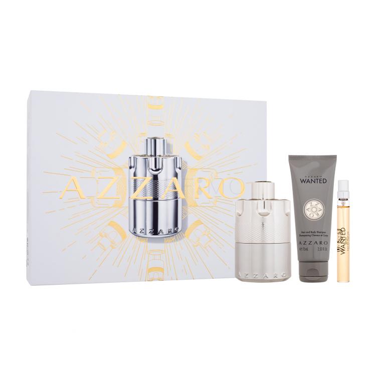 Azzaro Wanted Set cadou Apă de parfum 100 ml + apă de parfum 10 ml + gel de duș 75 ml