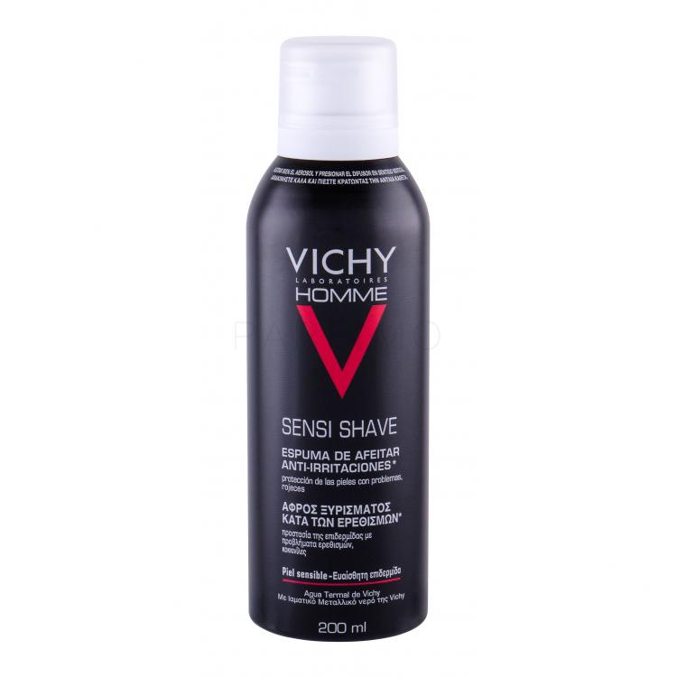 Vichy Homme Spumă de ras pentru bărbați 200 ml