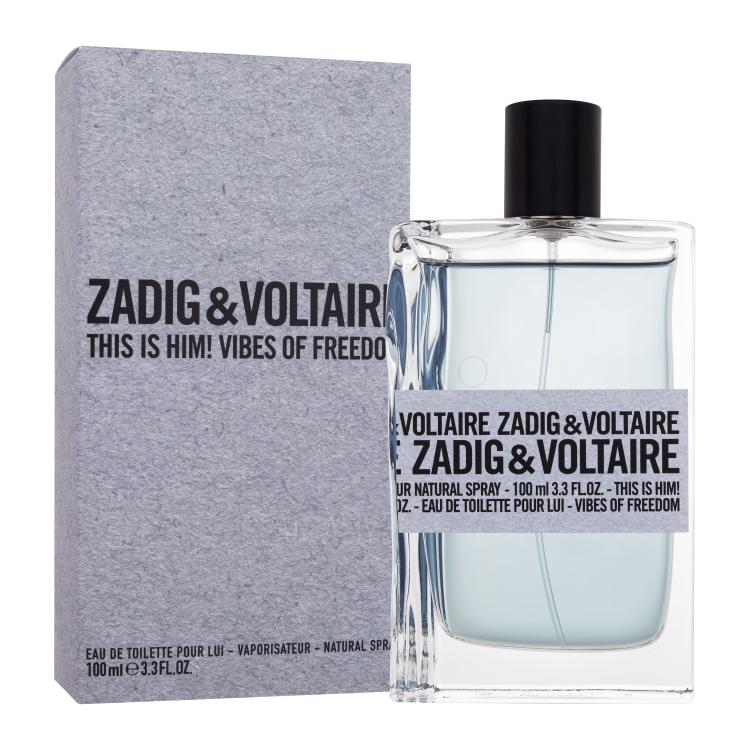 Zadig &amp; Voltaire This is Him! Vibes of Freedom Apă de toaletă pentru bărbați 100 ml
