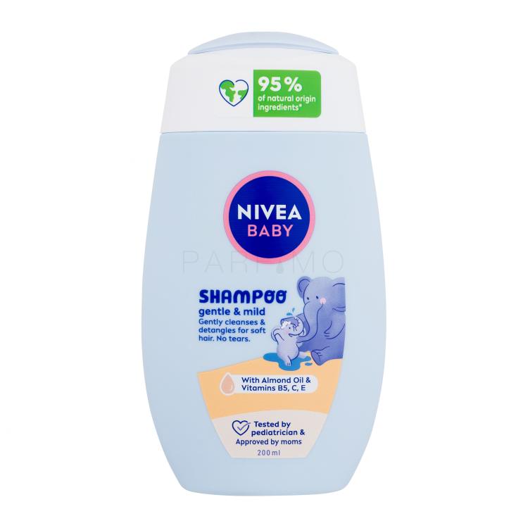 Nivea Baby Gentle &amp; Mild Shampoo Șampon pentru copii 200 ml