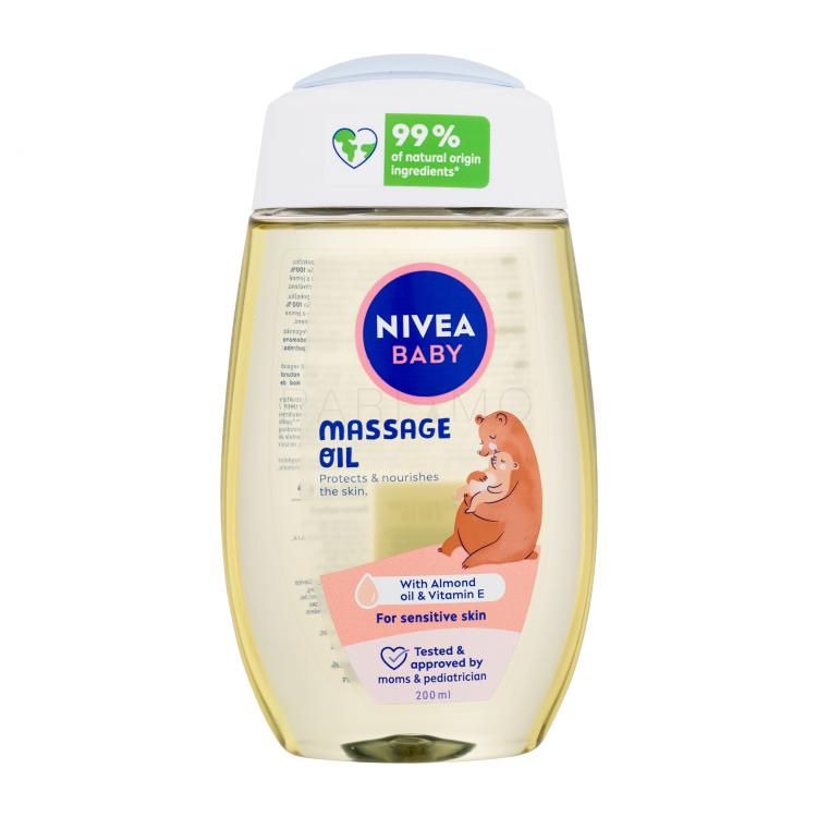 Nivea Baby Massage Oil Ulei de corp pentru copii 200 ml