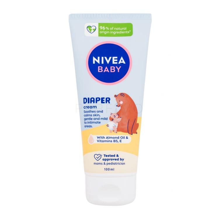 Nivea Baby Diaper Cream Pentru iritații de scutec pentru copii 100 ml