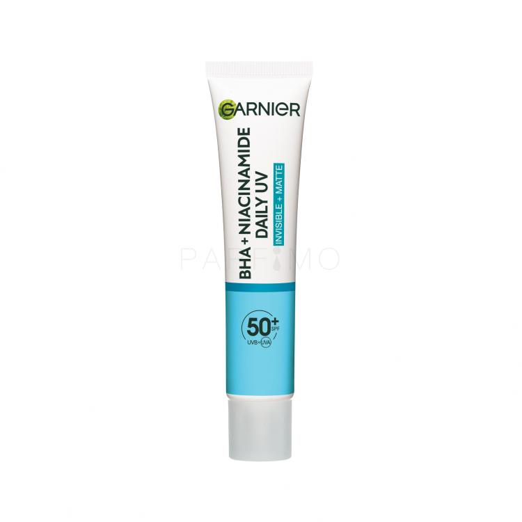 Garnier Pure Active BHA + Niacinamide Daily UV Anti-Imperfection Fluid SPF50+ Cremă de zi 40 ml