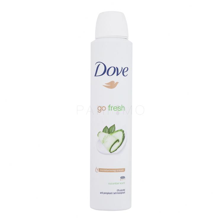 Dove Go Fresh Cucumber &amp; Green Tea 48h Antiperspirant pentru femei 200 ml