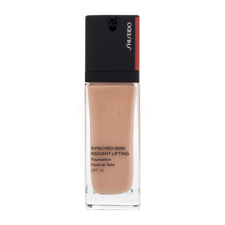 Shiseido Synchro Skin Radiant Lifting SPF30 Fond de ten pentru femei 30 ml Nuanţă 260 Cashmere