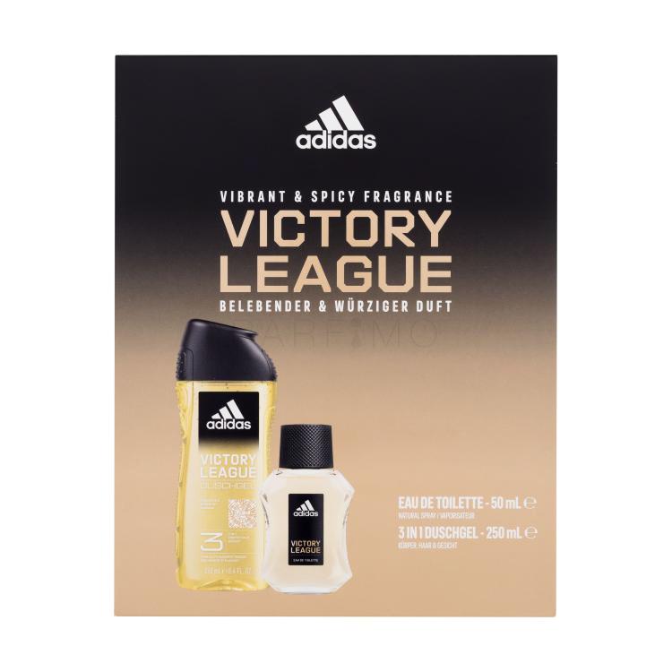 Adidas UEFA Champions League Victory Edition Set cadou Apă de toaletă 50 ml + gel de duș 250 ml