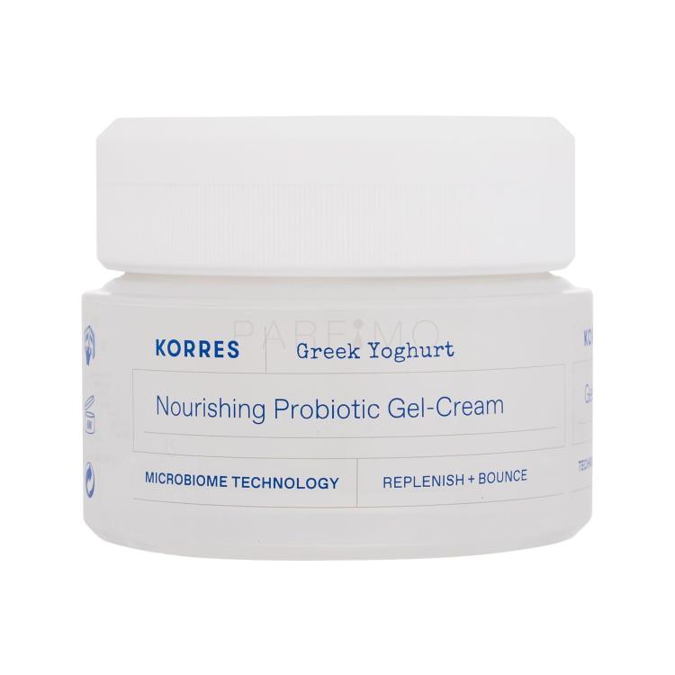 Korres Greek Yoghurt Nourishing Probiotic Gel-Cream Cremă de zi pentru femei 40 ml